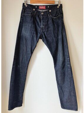 Men's Dark Blue Selvedge Denim Jean- The Stronghold